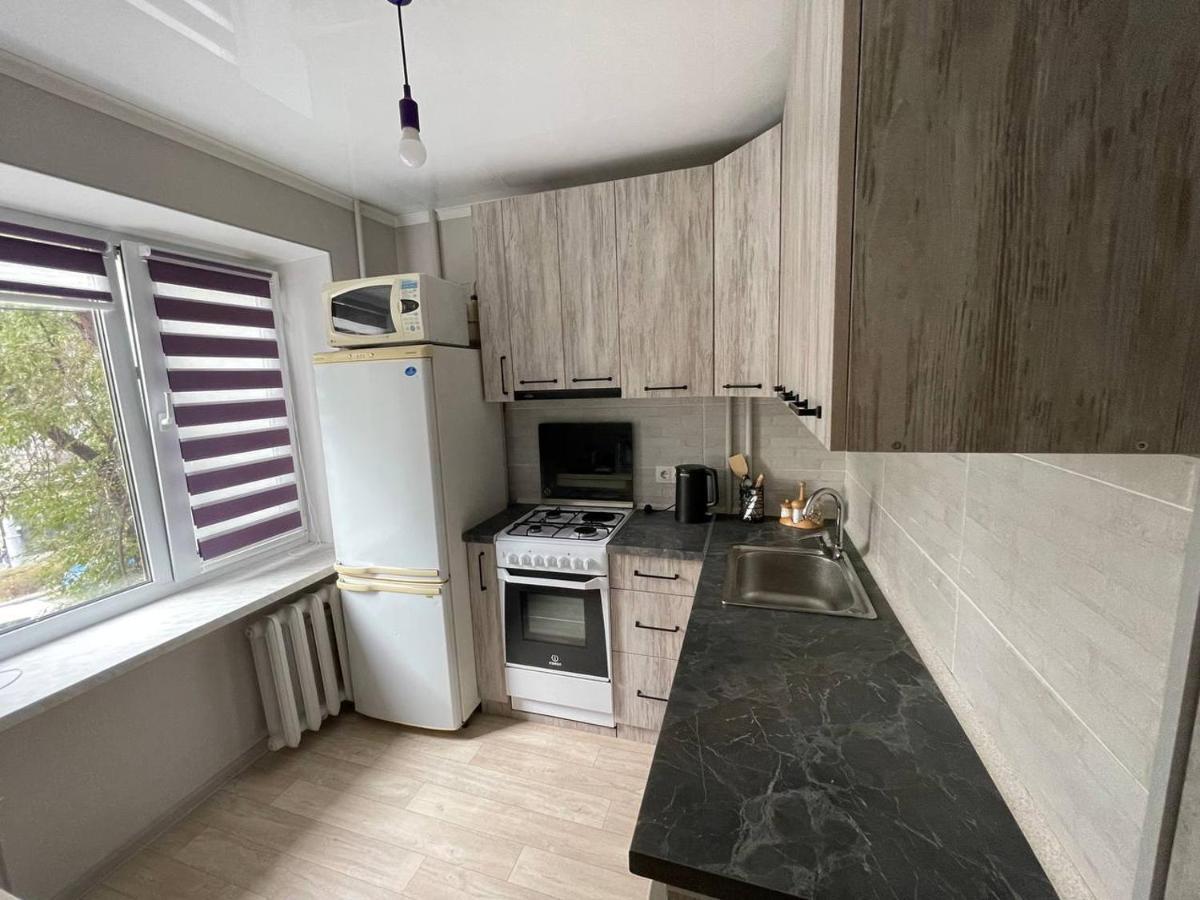 Apartment On Kievskaya Street บิชเคก ภายนอก รูปภาพ